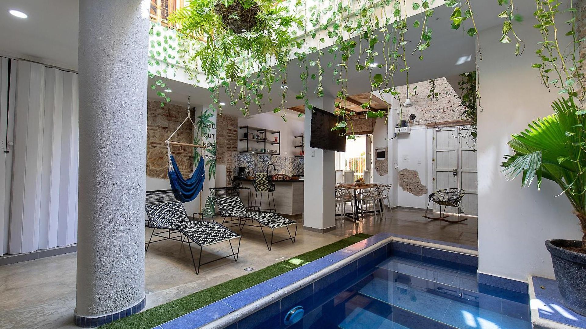 House With Private Pool & Rooftop * Cartagena
