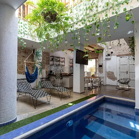 House With Private Pool & Rooftop * Cartagena